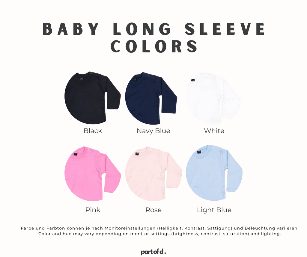 Das personalisierten Sweatshirt gibt es in 6 verschiedenen Farben z.B. schwarz, light blue oder weiß.